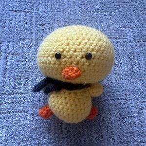 Crochet Handmade Yellow Duck Plush